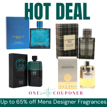 HOT DEAL! Up to 65% Off Mens Designer Fragrances! Thumbnail