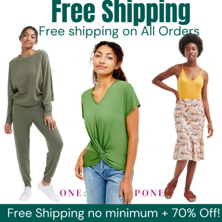 FREE SHIPPING! Womens luxury Tops, Skirts,Joggers, up to 70% off! Thumbnail
