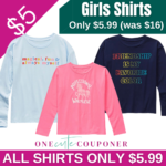 All Girls Shirts ONLY $5.99 (over 20 colors) Thumbnail