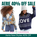 40% Off Everything at AERIE! $11 leggings & Shirts! Thumbnail