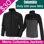 Mens Columbia Jackets Only $30! Thumbnail