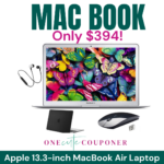 RUN DEAL! Mac Book Air BUNDLE ONLY $394! (Mac Book, Black Case, Wireless Mouse, and Headset) Thumbnail