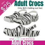 Mens & Womens Crocs ONLY $25! (was $50) Thumbnail