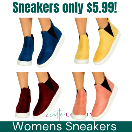 Womens Sneakers ONLY $5.99! Thumbnail