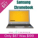 ONLY $87! Samsung Chromebook 4 11.6″! Thumbnail