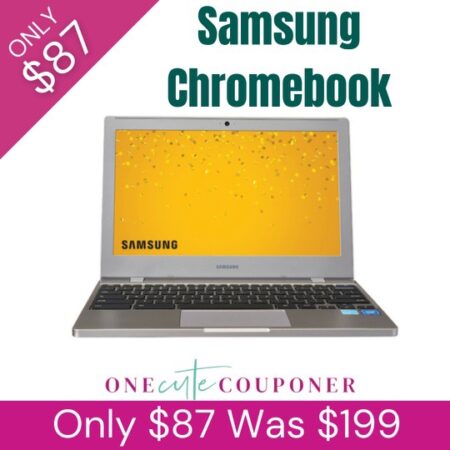 ONLY $87! Samsung Chromebook 4 11.6″! Thumbnail