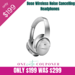 ONLY $199 (was $299) Bose QuietComfort 35 Wireless Noise Cancelling Headphones II Thumbnail