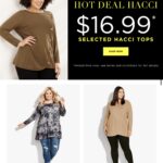 All Women’s Plus Size Tops Only $16! Thumbnail