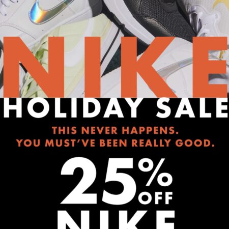 Extra 25% Off Nike Black Friday Event! Thumbnail