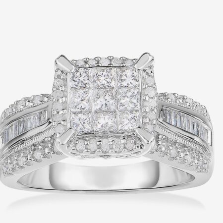 77% Off! 1 CT. T.W. Genuine Diamond 10K Ring. Only $499! (was $2,249) Thumbnail