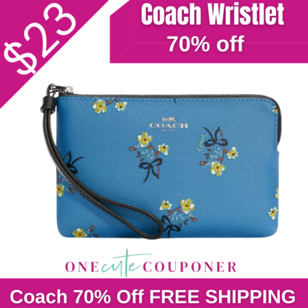 Coach Wristlet Only $23! FREE SHIPPING! 3 Styles available Thumbnail