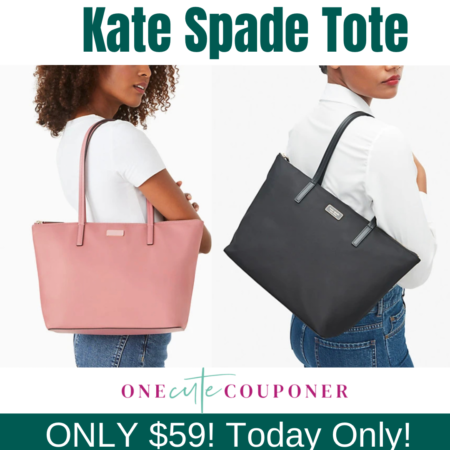 Large Kate Spade Tote Only $59! Today Only! (was $249) Thumbnail