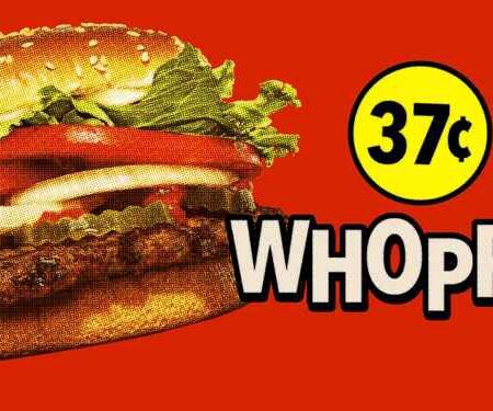 Whoppers only $.37 this weekend! Thumbnail