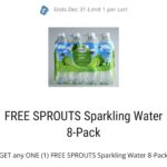 Free Sprouts Sparkling Water 8 Pack! Thumbnail
