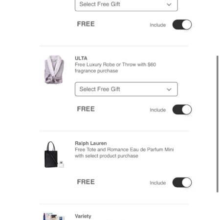 Run Deal! Free Teddy Bear, Free Robe, Free Tote & FREE 20pc set! Thumbnail