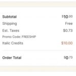 Right now you can score FREEBIES with Free Shipping on Italic! Thumbnail