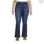 ONLY $6! Women’s Plus Size Bootcut Jean. 5 colors available (was $19.99) Thumbnail