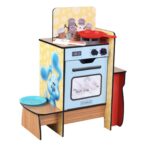 ONLY $39! (Was $99) KidKraft Blue’s Clues & You! Cooking-Up-Clues Wooden Play Kitchen with Handy Dandy Notebook! Thumbnail