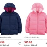 Kids Heavyweight Puffer Coats ONLY $15.99! Thumbnail