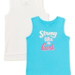 ONLY $2.44! Girls Graphic & Solid Active Tank, 2-Pack, Sizes 4-18 & Plus Thumbnail