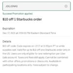RUN DEAL! Get $10 off at Starbucks with this promo code! Thumbnail
