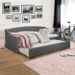 WOW! Tufted Upholstered Twin Daybed With Trundle ONLY $259(WAS $359) Thumbnail