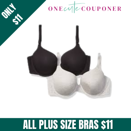 ALL PLUS BRAS ONLY $11! Hurry! over 20 colors and styles! Thumbnail