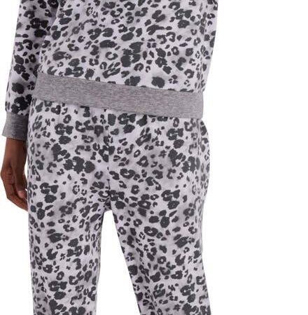 Leopard Print Hacci Pajama Set ONLY $14.96<br> Thumbnail