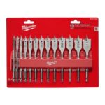 PRICE DROP! Milwaukee High Speed Wood Spade Bit 13 Pc Set Only $17.97! Thumbnail