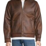 81% off! Rainforest<br>Aviator Faux Shealing-Lined Moto Jacket ONLY $49 (was $275) Thumbnail