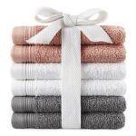 Luxury 6pc Washcloth Set Only $5.59! 5 Color Sets available Thumbnail