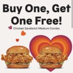 Buy One Popeyes Chicken Sandwich Combo & Get ONE COMBO FREE! Thumbnail