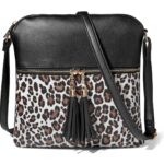 Leopard Print Crossbody Bag Cheetah Animal Handbag Vegan Leather Purse ONLY $19! Thumbnail