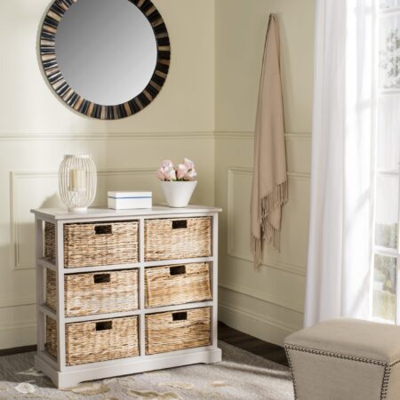 Price drop! Brayden Gray 6-Basket Storage Chest $339! Thumbnail