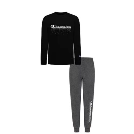 Little Boys Jersey Fleece T-shirt and Joggers Set, only $13.60 Thumbnail