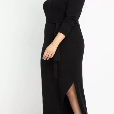 Price drop! Funnel Neck Sweater Dress only $15 Thumbnail