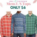 ONLY $5.39! Mens Long Sleeve Regular Fit Flannel Shirts Thumbnail
