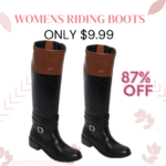 87% off! Womens riding boots ONLY $9.99! (was $80) Thumbnail