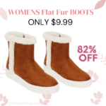 82% off! Womens flat fur boots! ONLY $9.99! (was $70) Thumbnail