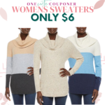 85% OFF! WOMENS SWEATERS ONLY $6.59! (Was $49) Thumbnail