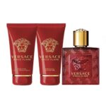 Versace Eros Flame by Versace for Men – 3 Pc Mini Gift Set ONLY $18! Thumbnail