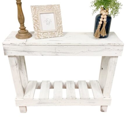 Del Hutson Designs Reclaimed Wood Sofa Table ONLY $69! (was $119) Thumbnail