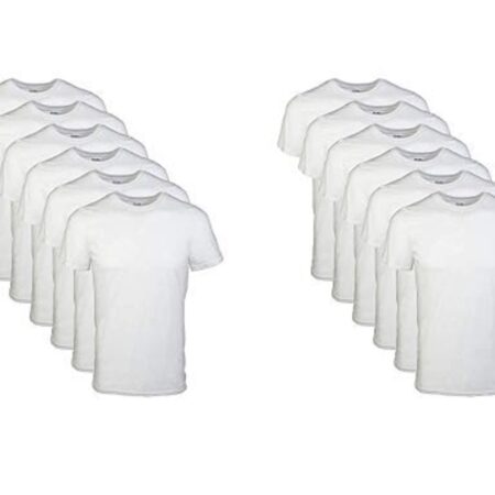 RUN DEAL! 12 Mens Gildan Crew T-Shirts ONLY $13.43! Thumbnail