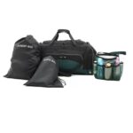 4-Piece Gym Duffel Set ONLY $29! 3 colors available Thumbnail