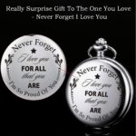 Personalized Engraved Pocket Watches! ONLY $11! Different inscriptions available! Thumbnail