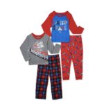 Kids Pajama 4 Piece Set ONLY $6! Thumbnail