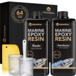 PRICE DROP! 64oz Marine Epoxy Resin Kit | Fast Set Clear Epoxy Resin ONLY $19.99! (Was $46) Thumbnail