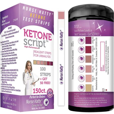 ONLY $6! 150 Keto Test Strips w Free 300+ Pages of eBooks & Free APP Thumbnail