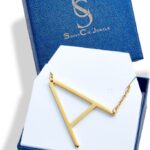 14K Gold Plated XL Initial Necklace – Multiple Letters Available ONLY $13! (was $75) Thumbnail