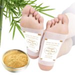 Foot Pads – (60Pads) for Better Sleep and Anti-Stress Relief, Pure Natural Bamboo Vinegar and Ginger ONLY $24! Thumbnail